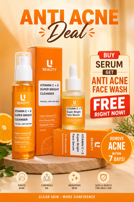 ANTI ACNE SERUM (WITH FREE ACNE FACEWASH )
