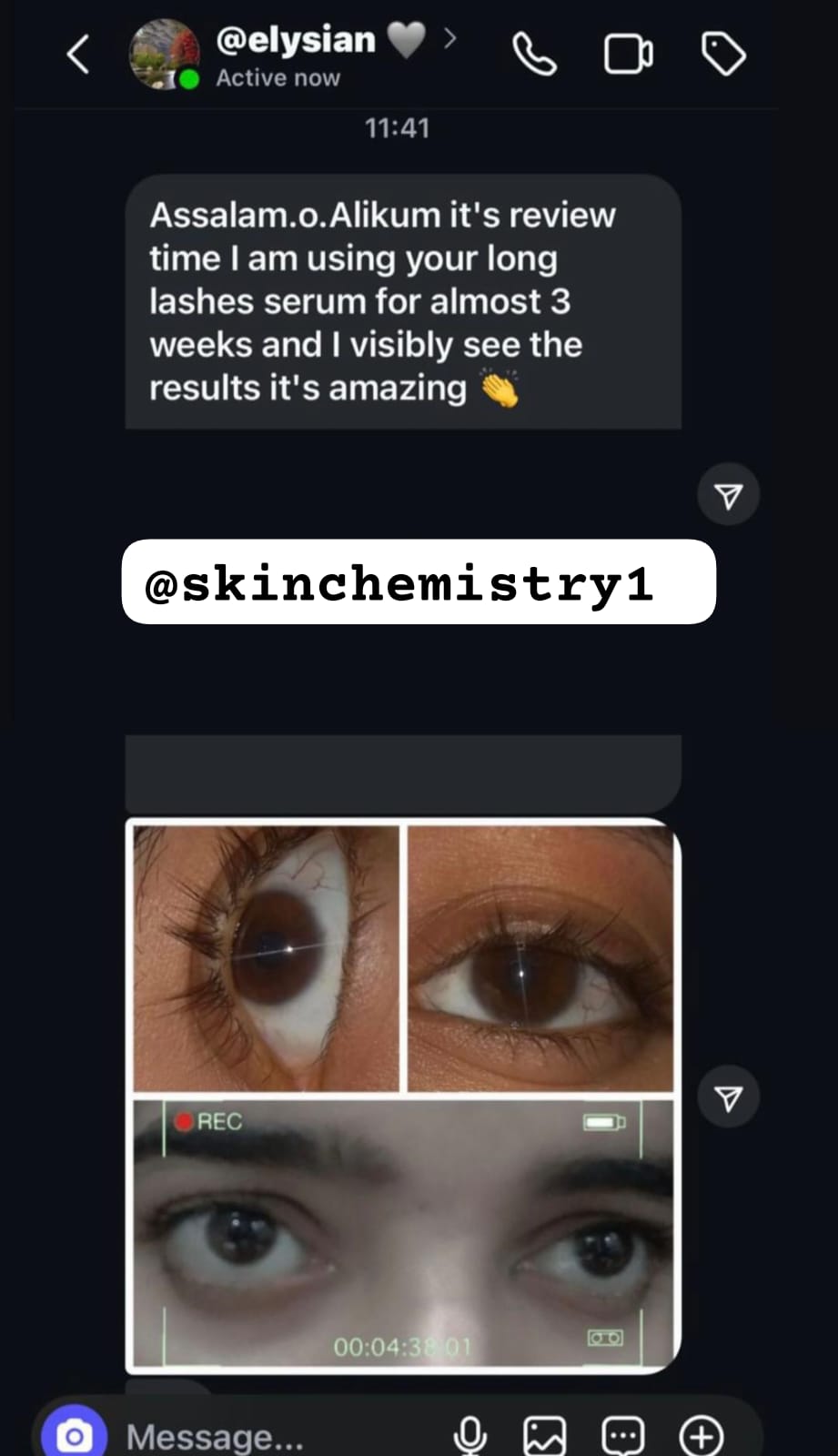 EYELASHES GROWTH SERUM (FREE EYE BROWS GROWTH SERUM)