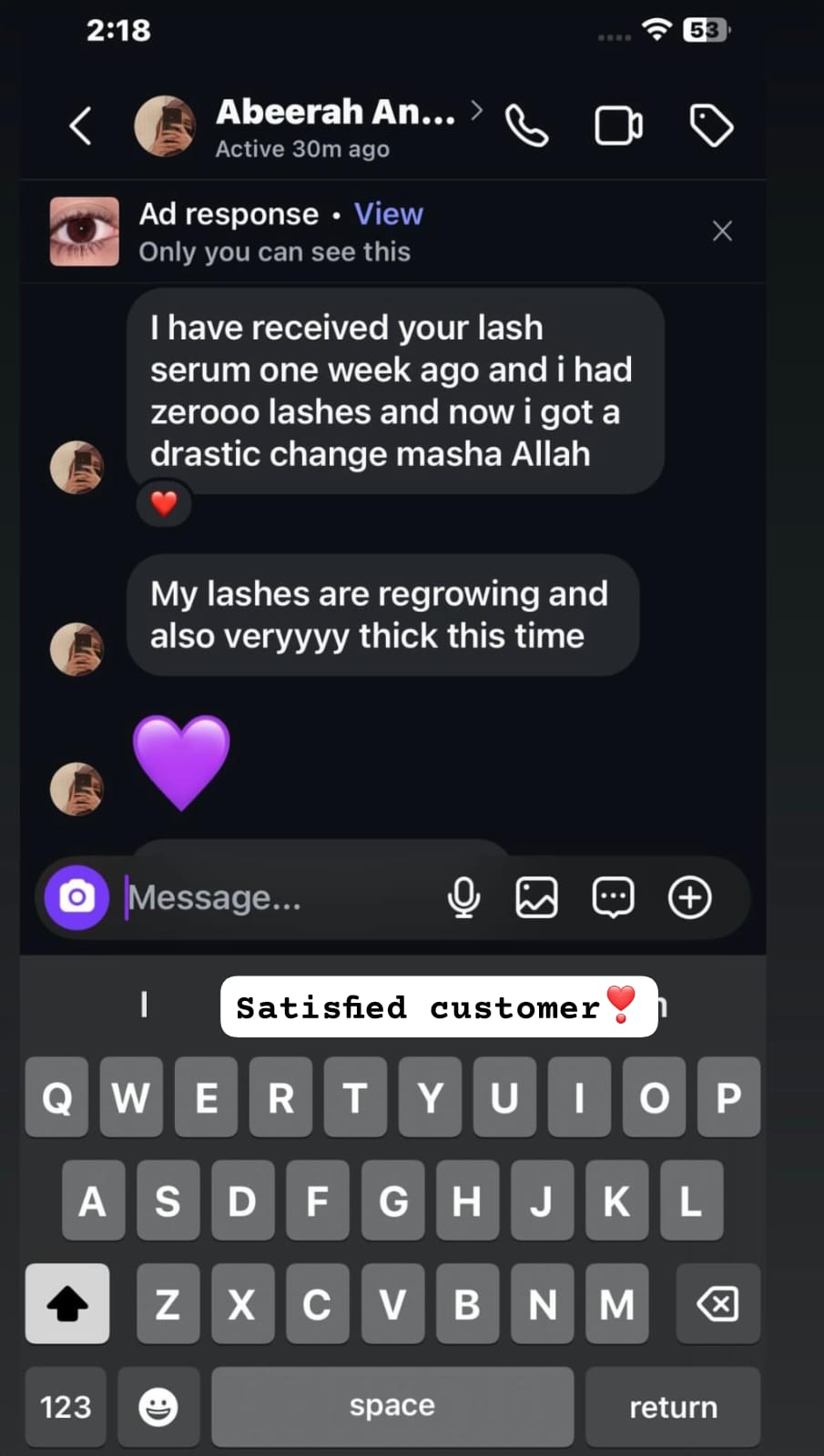 EYELASHES GROWTH SERUM (FREE EYE BROWS GROWTH SERUM)