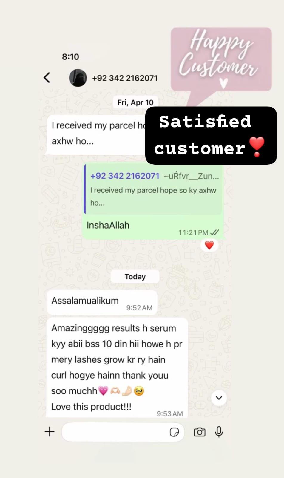 EYELASHES GROWTH SERUM (FREE EYE BROWS GROWTH SERUM)